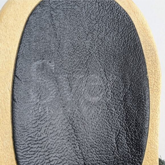 Sven Black Leather Mules with Wooden Heel - Picture 2 of 16